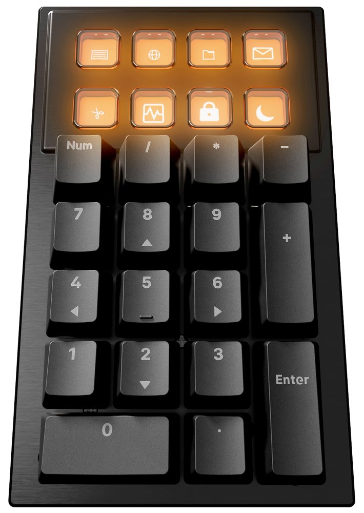 Be quiet! klávesnice DARK MOUNT Silent Linear / tichá / modulární / ARGB / 8 funk. kláves / lineární stisk / US / černá