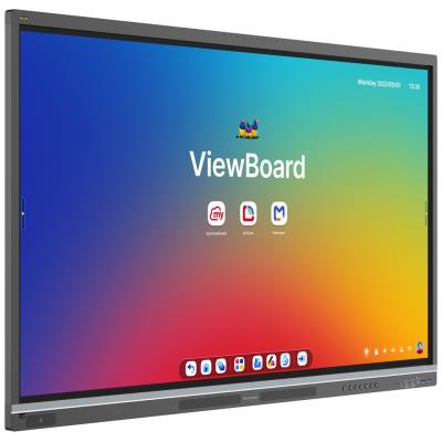 ViewSonic dotykový panel IFP5551 4K 55" Android 14 EDLA,50 Multi touch,400nits,16G RAM/128GB,OPS slot,HDMI, VGA,DP, USB
