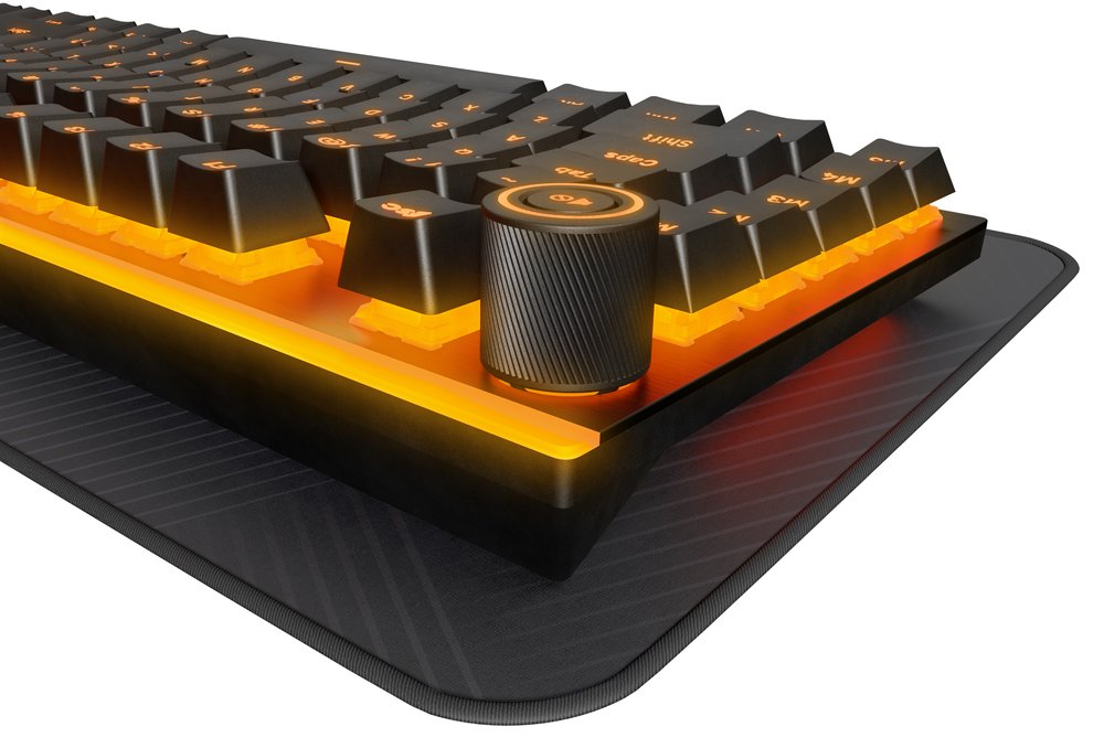 Be quiet! klávesnice LIGHT MOUNT Silent Tactile / tichá / ARGB i LED pásky / 5 funk. kláves / zřetelný stisk / US /černá