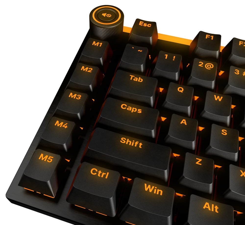 Be quiet! klávesnice LIGHT MOUNT Silent Tactile / tichá / ARGB i LED pásky / 5 funk. kláves / zřetelný stisk / US /černá