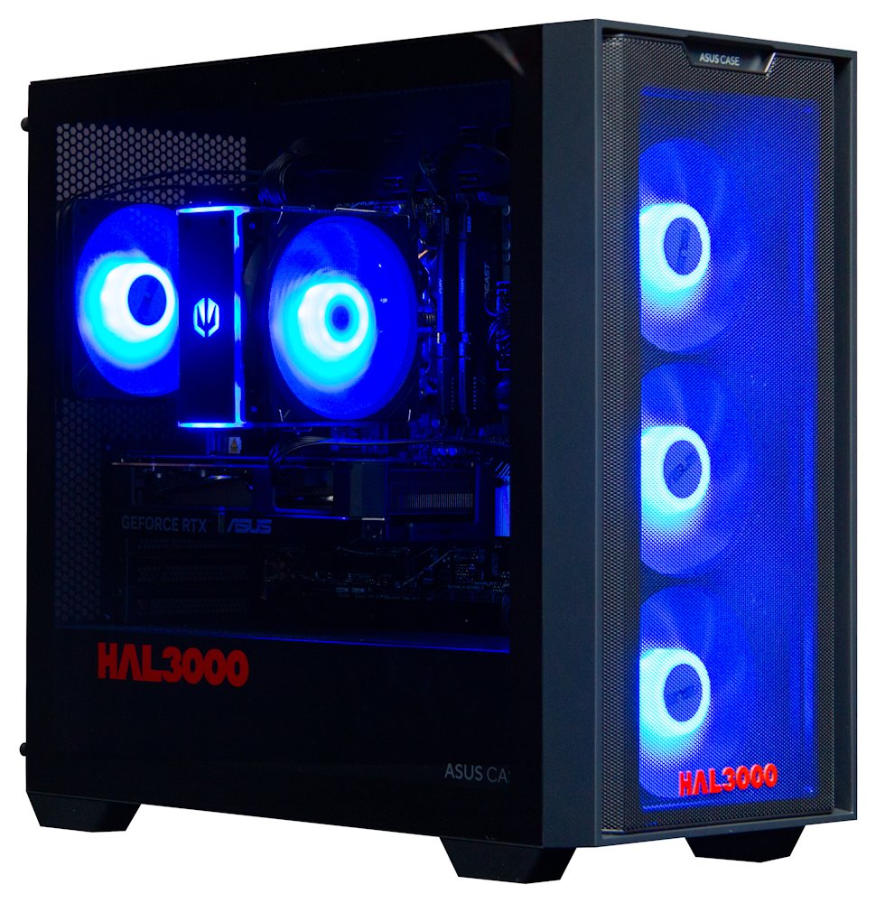 HAL3000 Online Gamer / AMD Ryzen 5 7600/ 32GB DDR5/ RTX 5060/ 1TB PCIe SSD/ WiFi/ W11