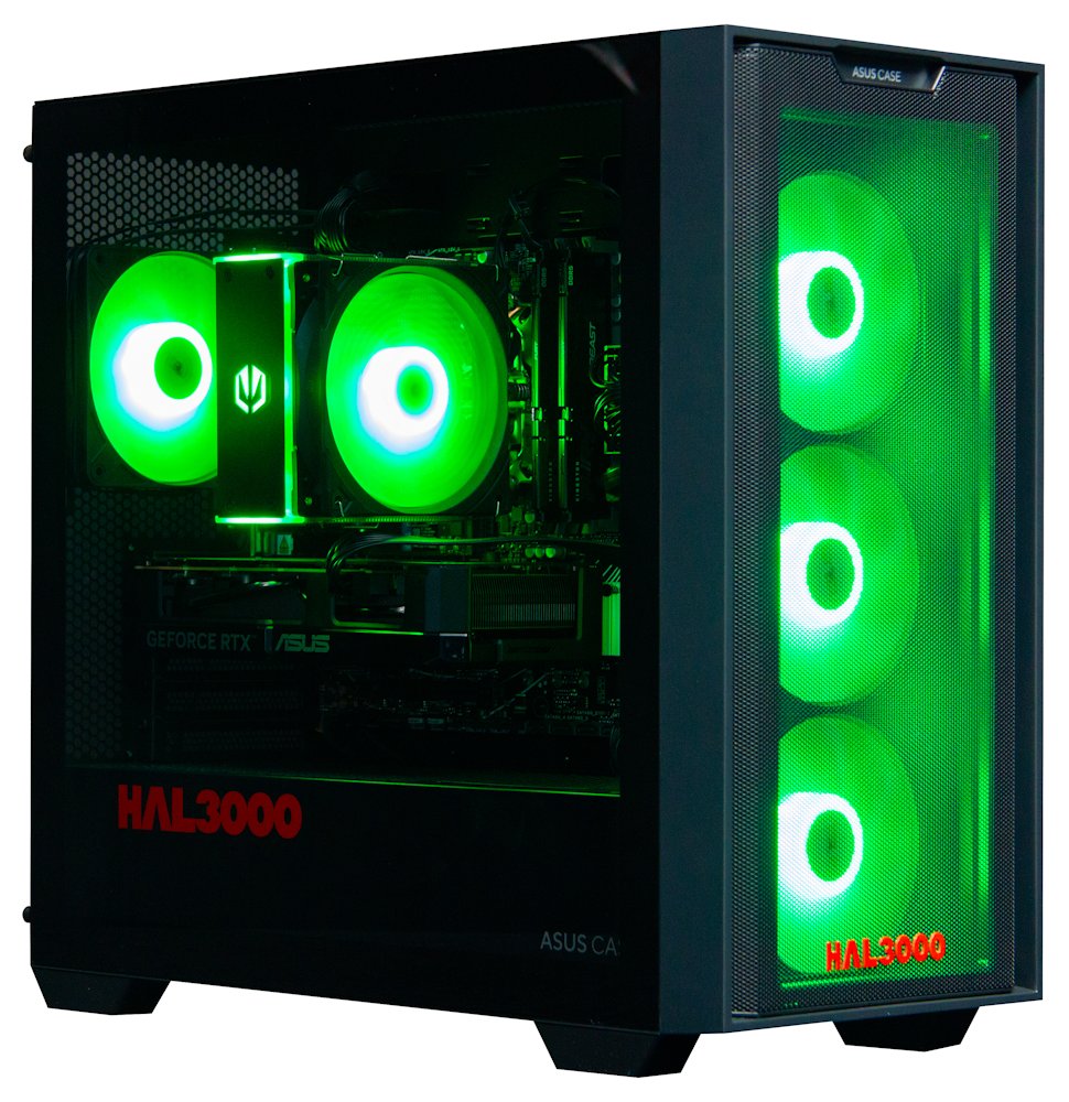HAL3000 Online Gamer / AMD Ryzen 5 7600/ 32GB DDR5/ RTX 5060/ 1TB PCIe SSD/ WiFi/ W11