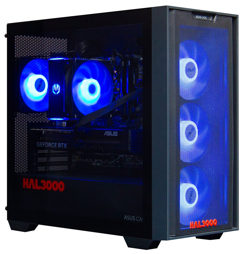 HAL3000 Online Gamer / AMD Ryzen 5 7600/ 32GB DDR5/ RTX 5060 Ti 16G/ 1TB PCIe SSD/ WiFi/ W11