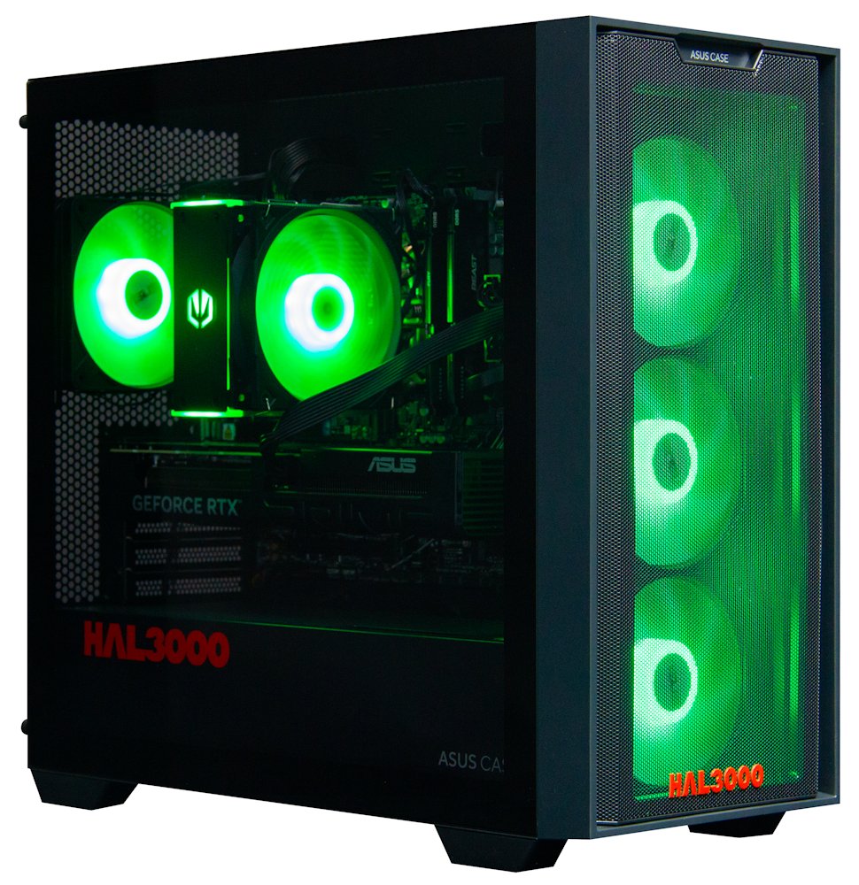 HAL3000 Online Gamer / AMD Ryzen 5 7600/ 32GB DDR5/ RTX 5060 Ti 16G/ 1TB PCIe SSD/ WiFi/ W11