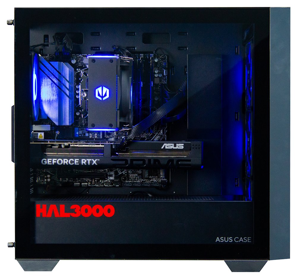 HAL3000 Online Gamer / AMD Ryzen 5 7600/ 32GB DDR5/ RTX 5060 Ti 16G/ 1TB PCIe SSD/ WiFi/ W11