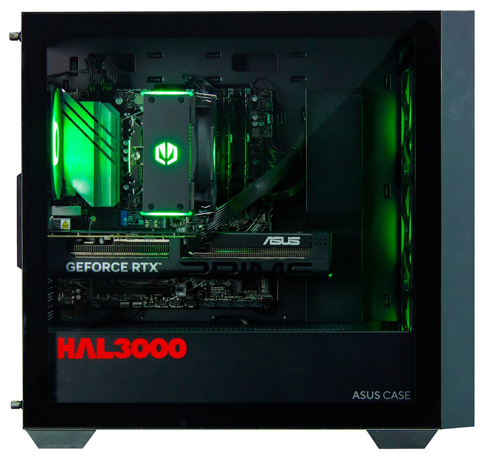 HAL3000 Online Gamer / AMD Ryzen 5 7600/ 32GB DDR5/ RTX 5060 Ti 16G/ 1TB PCIe SSD/ WiFi/ W11