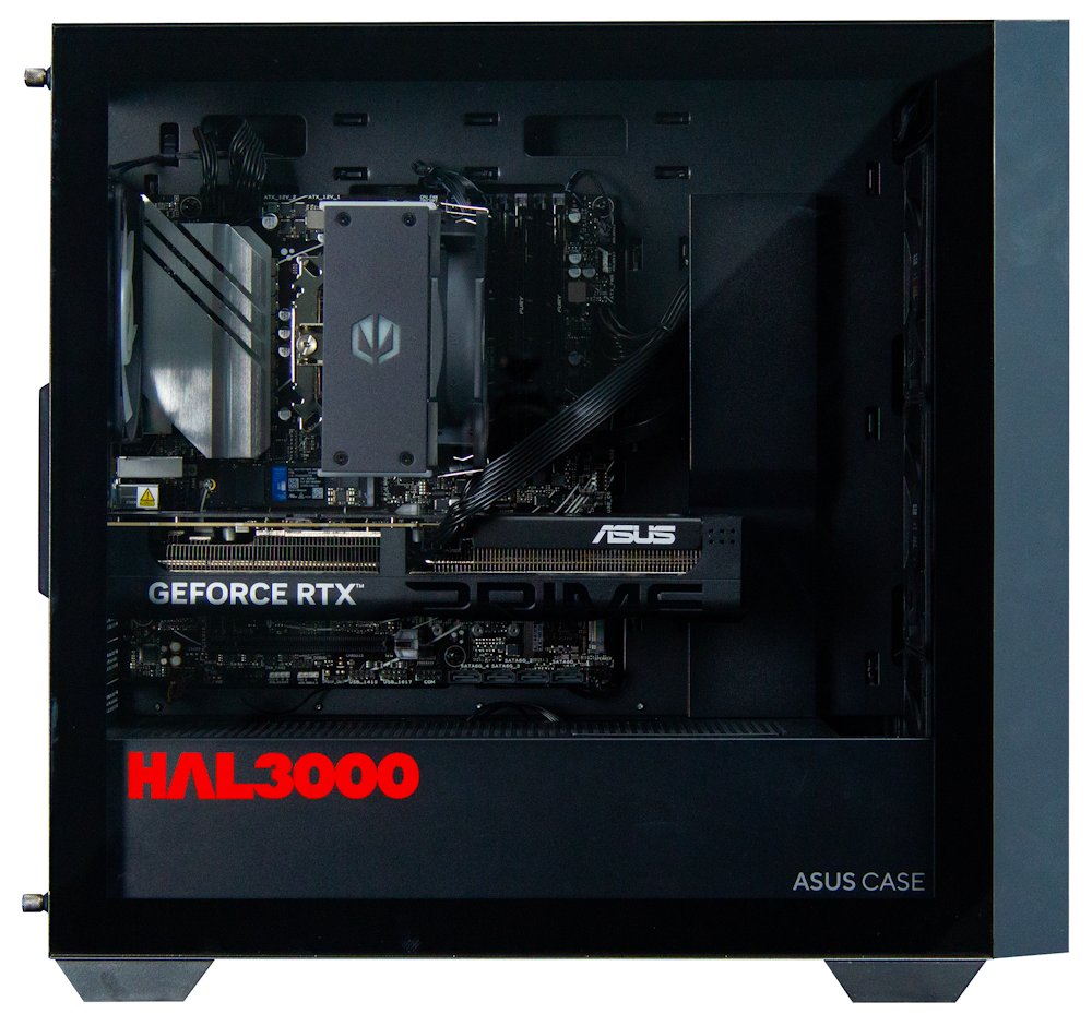 HAL3000 Online Gamer / AMD Ryzen 5 7600/ 32GB DDR5/ RTX 5060 Ti 16G/ 1TB PCIe SSD/ WiFi/ W11