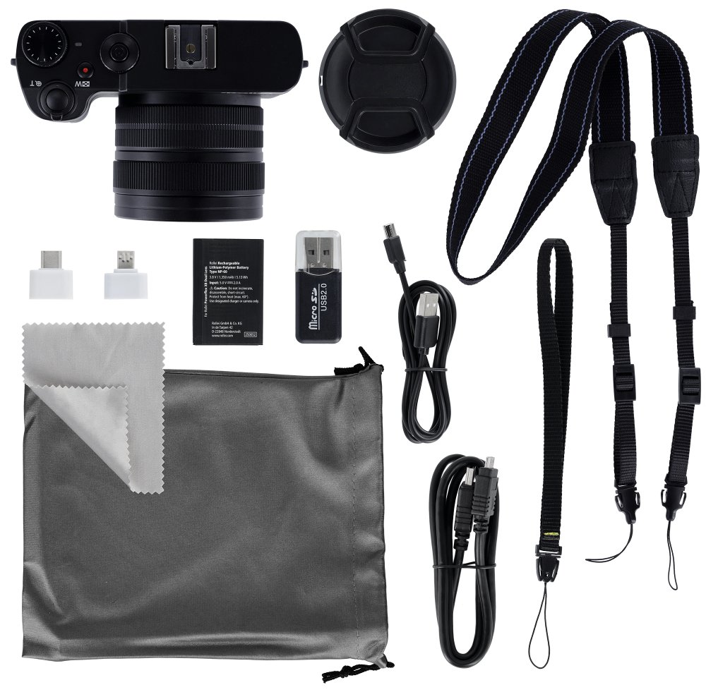 Rollei Powerflex X8 Dual Lens/ 8 MPix/ 8x zoom/ 3,6" LCD/ 5K video/ Černý