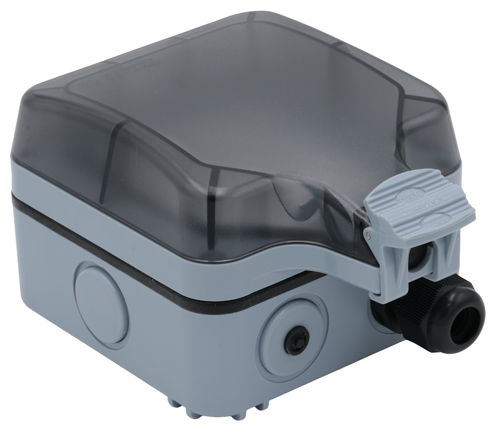 Xtend Home chytrá venkovní zásuvka, IP66, WiFi, správné spínání fáze, Tuya