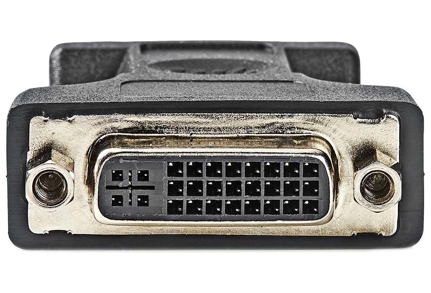 NEDIS adaptér VGA - DVI/ zástrčka VGA - 24+5pinová zásuvka DVI-I/ blistr/ černý