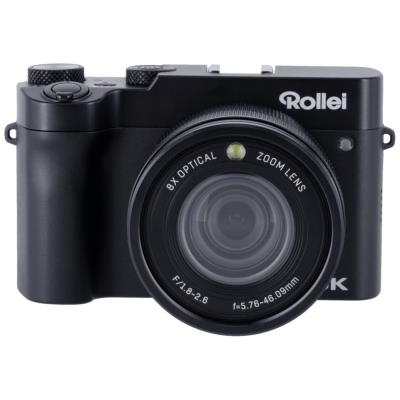 Rollei Powerflex X8 Dual Lens/ 8 MPix/ 8x zoom/ 3,6" LCD/ 5K video/ Černý