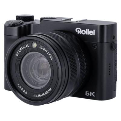 Rollei Powerflex X8 Dual Lens/ 8 MPix/ 8x zoom/ 3,6" LCD/ 5K video/ Černý