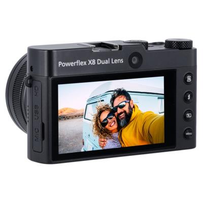 Rollei Powerflex X8 Dual Lens/ 8 MPix/ 8x zoom/ 3,6" LCD/ 5K video/ Černý