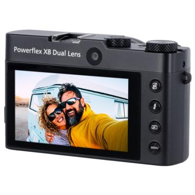 Rollei Powerflex X8 Dual Lens/ 8 MPix/ 8x zoom/ 3,6" LCD/ 5K video/ Černý