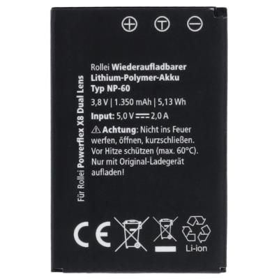 Rollei Powerflex X8 Dual Lens/ 8 MPix/ 8x zoom/ 3,6" LCD/ 5K video/ Černý