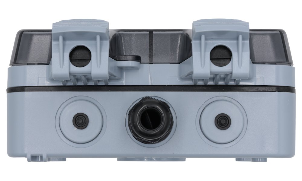 Xtend Home chytrá venkovní dvouzásuvka, IP66, WiFi, správné spínání fáze, Tuya