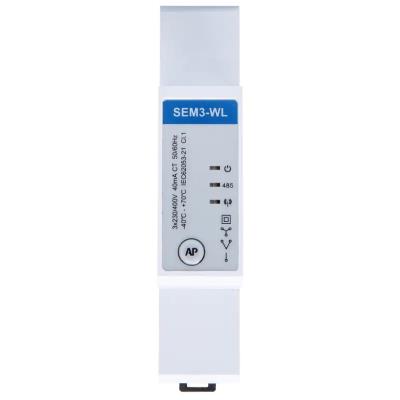 Eastron SEM3-WL, elektroměr, třífázový, RS485 Modbus RTU, Wi-Fi
