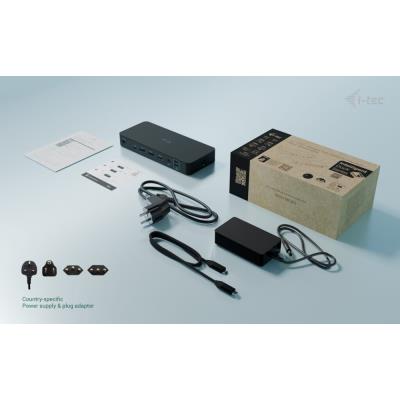 i-tec dokovací stanice USB-C Intelligent Triple Display Docking Station, Power Delivery 100W