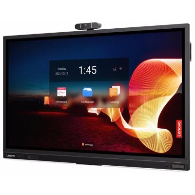 Lenovo ThinkVision T65 s kamerou/ 65" IPS/ 3840x2160/ 16:9/ 400cd/m2cmd/ 1200:1/ 8ms/ HDMI/ DP/ USB/VESA/ RJ45/ černý