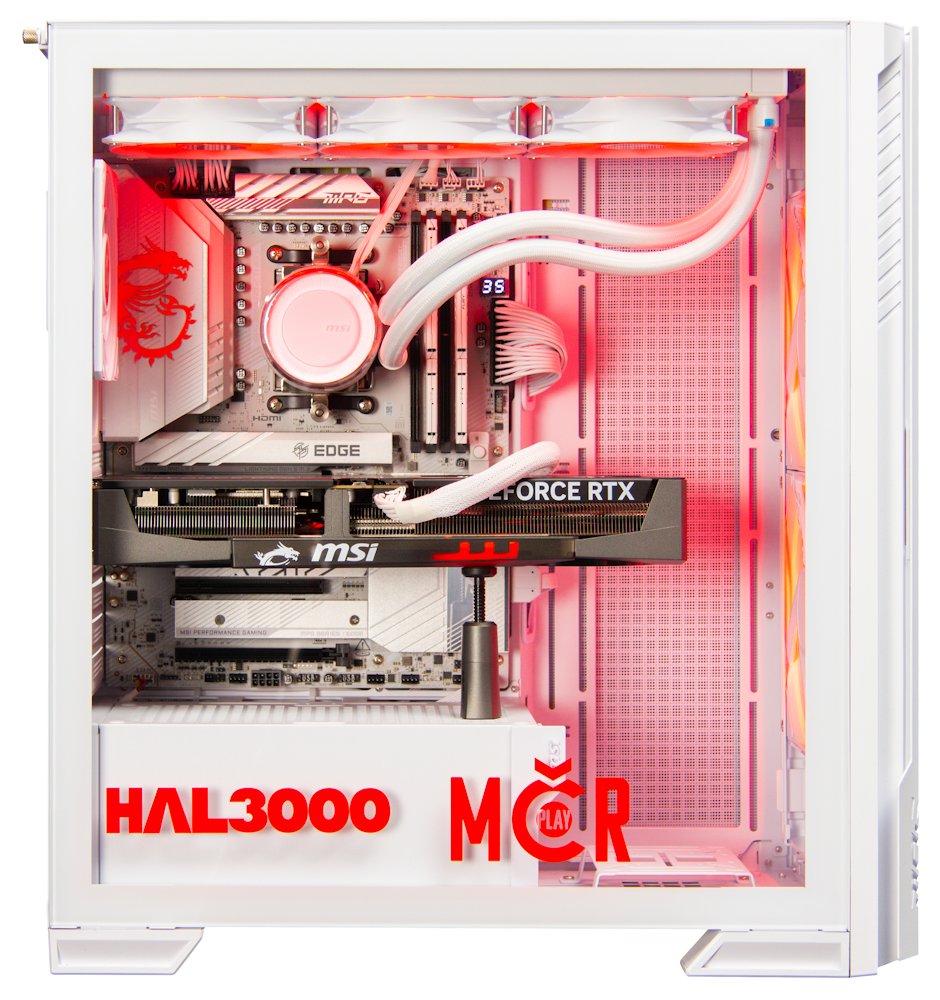 HAL3000 MČR Finale Elite White / AMD Ryzen 7 9800X3D/ 64GB DDR5/ RTX 5070 Ti/ 2TB PCIe SSD/ WiFi/ W11