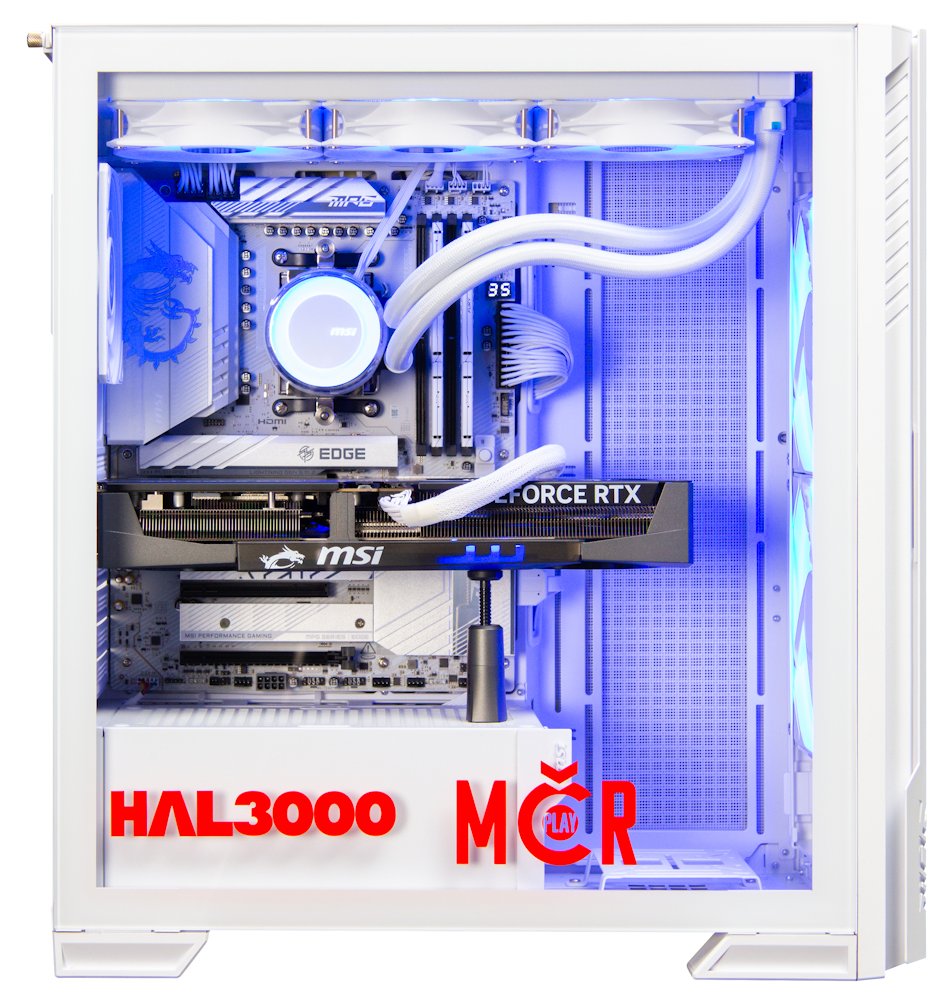 HAL3000 MČR Finale Elite White / AMD Ryzen 7 9800X3D/ 64GB DDR5/ RTX 5070 Ti/ 2TB PCIe SSD/ WiFi/ W11