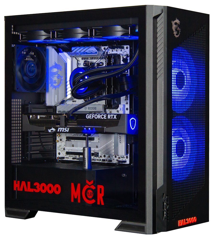 HAL3000 MČR Finale Elite / AMD Ryzen 7 9800X3D/ 64GB DDR5/ RTX 5070 Ti/ 2TB PCIe SSD/ WiFi/ W11