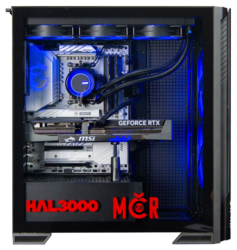 HAL3000 MČR Finale Elite / AMD Ryzen 7 9800X3D/ 64GB DDR5/ RTX 5070 Ti/ 2TB PCIe SSD/ WiFi/ W11