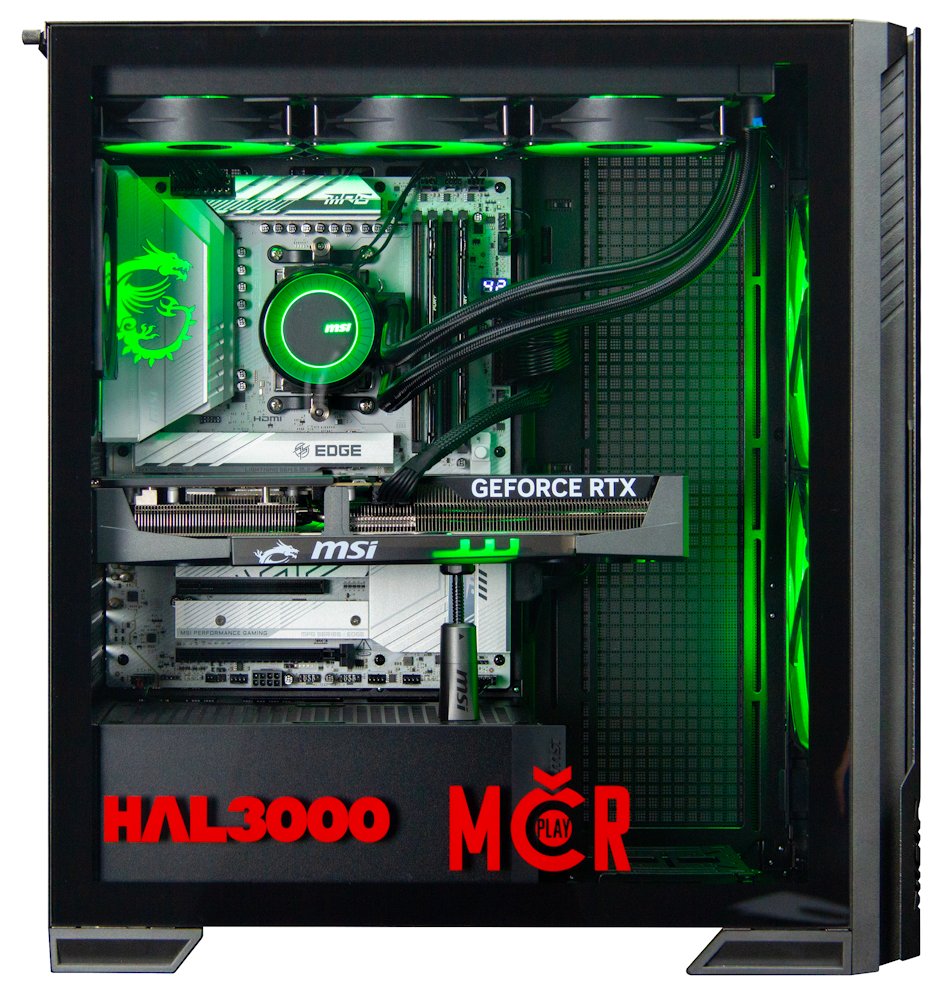 HAL3000 MČR Finale Elite / AMD Ryzen 7 9800X3D/ 64GB DDR5/ RTX 5070 Ti/ 2TB PCIe SSD/ WiFi/ W11