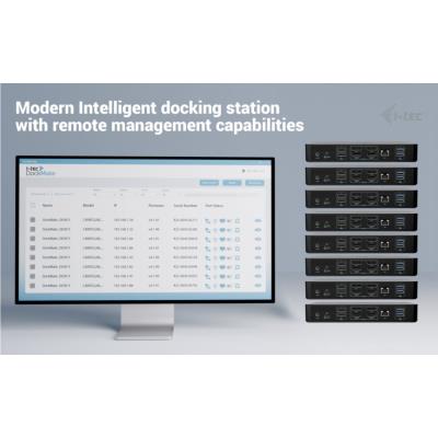 i-tec dokovací stanice Universal Intelligent Dual Display Docking Station, Power Delivery 100W