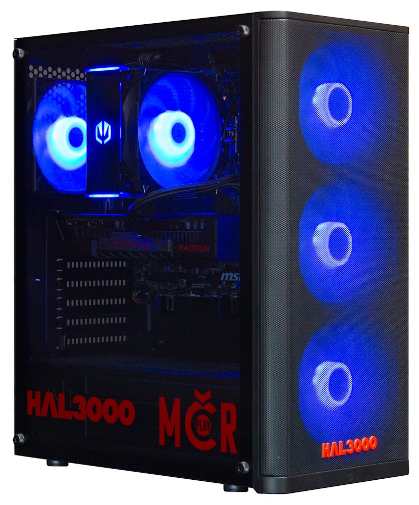 HAL3000 MČR Finale Elite / AMD Ryzen 7 5700X/ 32GB/ RX 9060 XT 16G/ 1TB PCIe SSD/ WiFi/ W11