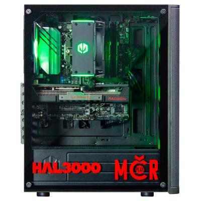 HAL3000 MČR Finale Elite / AMD Ryzen 7 7700/ 32GB DDR5/ RX 9060 XT 16G/ 1TB PCIe SSD/ WiFi/ W11