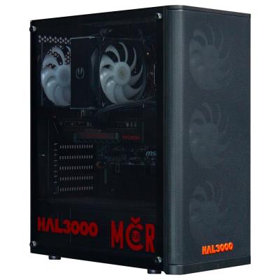 HAL3000 MČR Finale Elite / AMD Ryzen 7 5700X/ 32GB/ RX 9060 XT 16G/ 1TB PCIe SSD/ WiFi/ W11