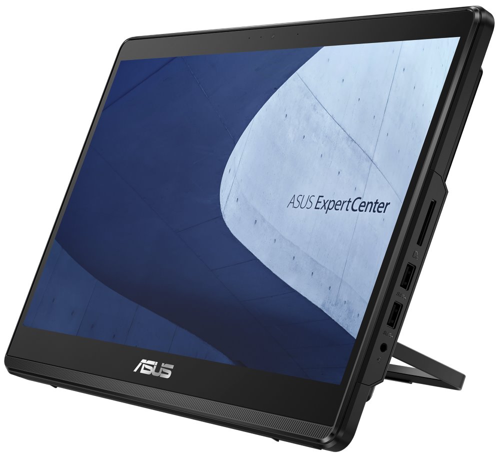 ASUS ExpertCenter E1/ AiO/ N4500/ 8GB/ 128GB SSD/ Intel UHD/ 15,6" HD touch/ bez OS/ černý