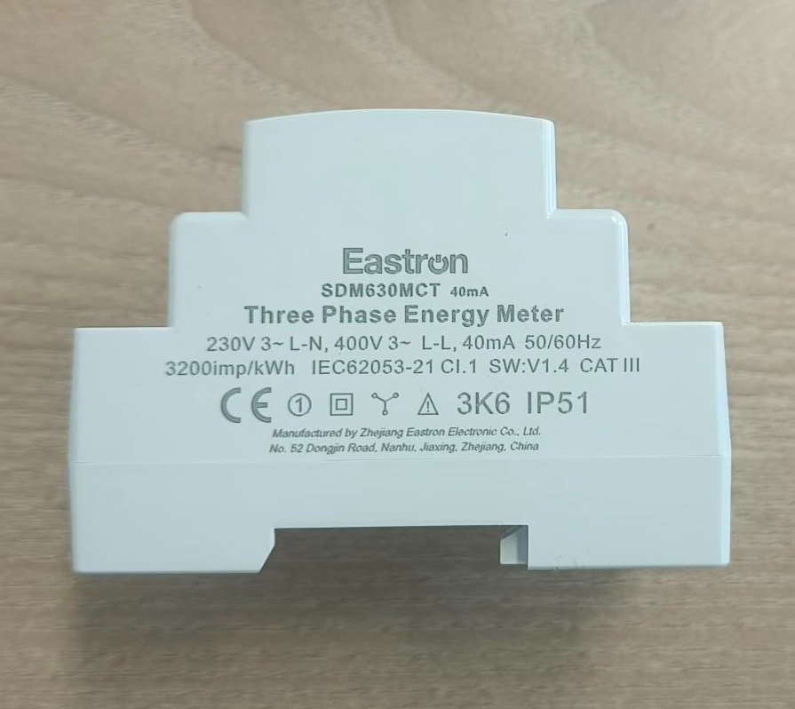 Eastron SDM630MCT- 40mA elektroměr, třífázový