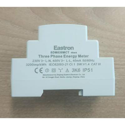 Eastron SDM630MCT- 40mA elektroměr, třífázový