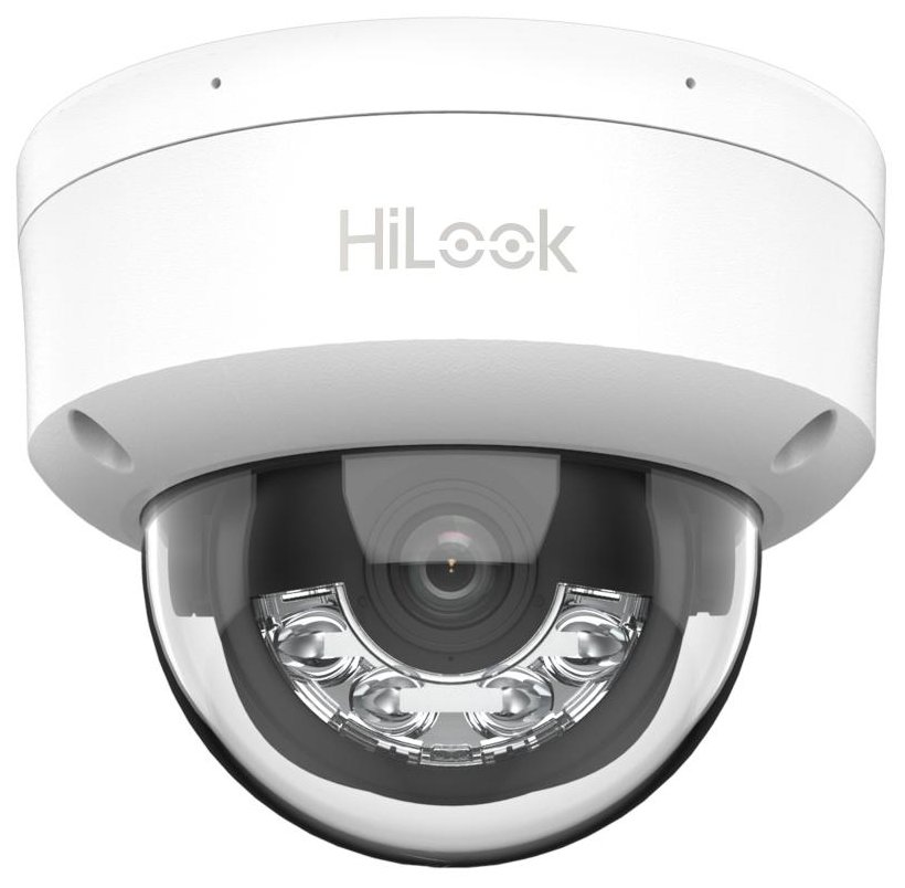 HiLook Powered by HIKVISION/ IPC-D140HA-LU/ Dome/ 4Mpix/ 2.8mm/ Smart Hybrid Light/ MD2.0/ IP67+K08/ IR 30m