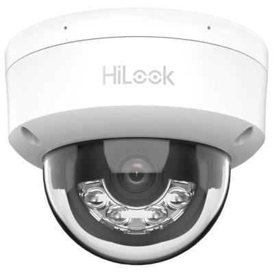 HiLook Powered by HIKVISION/ IPC-D140HA-LU/ Dome/ 4Mpix/ 2.8mm/ Smart Hybrid Light/ MD2.0/ IP67+K08/ IR 30m