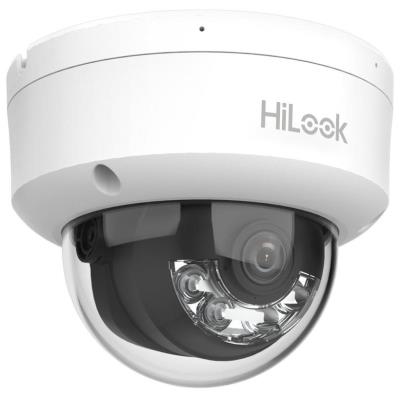HiLook Powered by HIKVISION/ IPC-D140HA-LU/ Dome/ 4Mpix/ 2.8mm/ Smart Hybrid Light/ MD2.0/ IP67+K08/ IR 30m