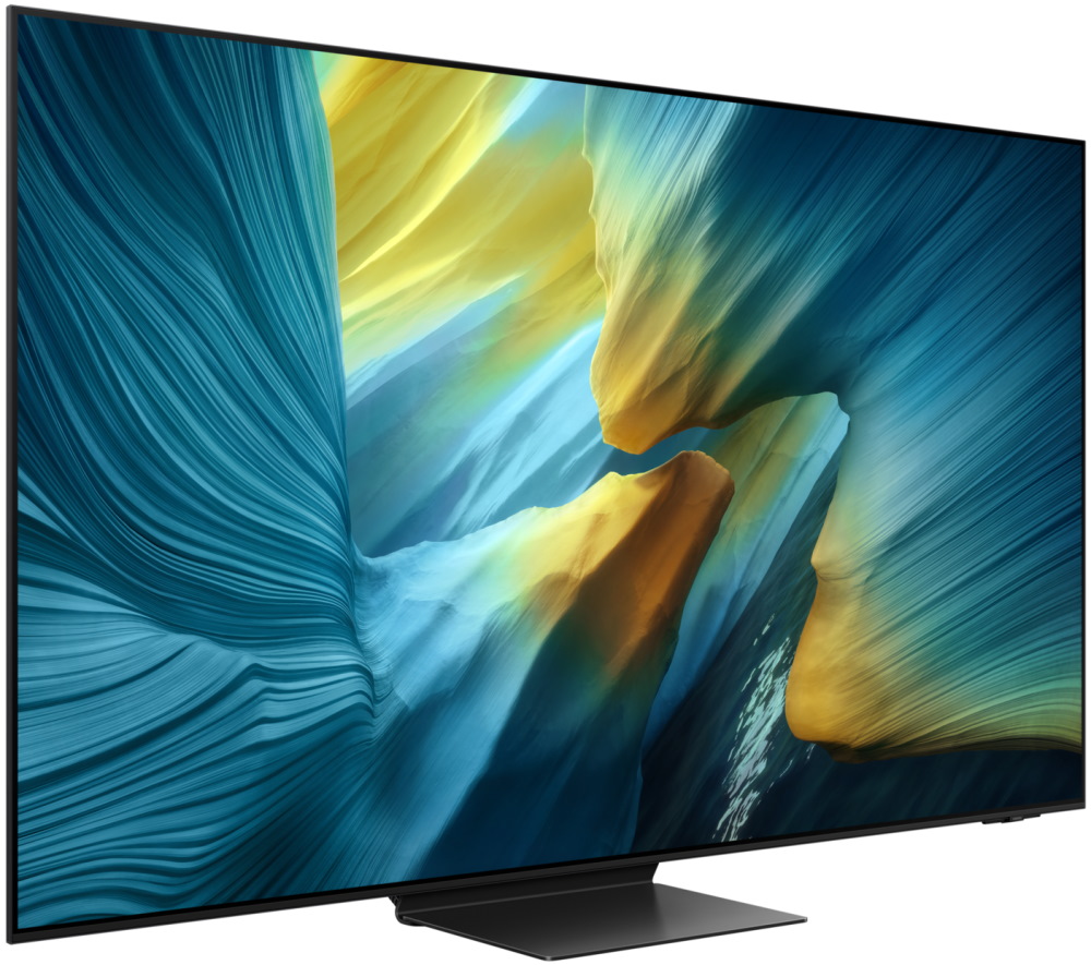 SAMSUNG SMART OLED TV 55"/ QE55S95F/ 4K Ultra HD 3840x2160/ DVB-T2/S2/C/ H.265/HEVC/ 4xHDMI/ 3xUSB/ Wi-Fi/ LAN/ G