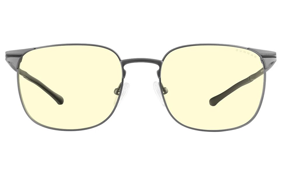 GUNNAR kancelářske/herní brýle  MONTEREY GUNMETAL jantarová skla BLF 65 GUNNAR focus