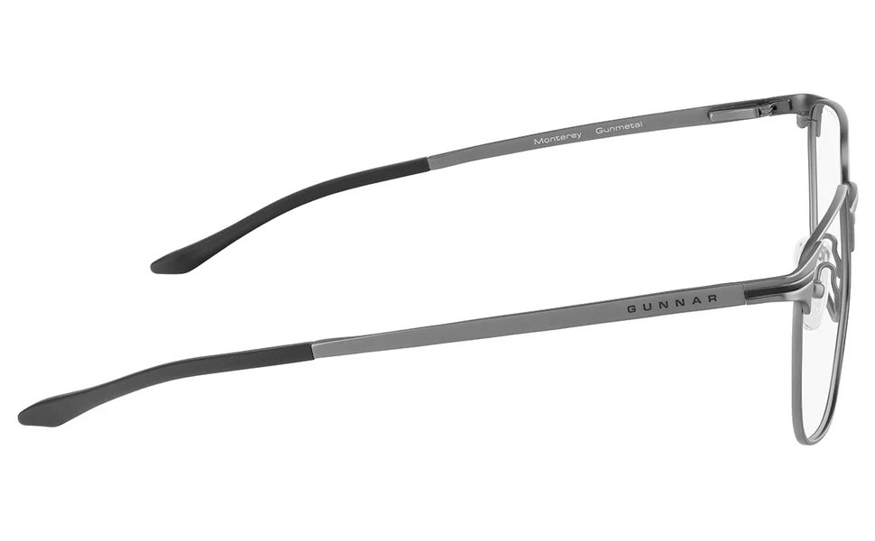 GUNNAR kancelářske/herní brýle  MONTEREY GUNMETAL čirá skla BLF 35 GUNNAR focus