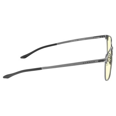 GUNNAR kancelářske/herní brýle  MONTEREY GUNMETAL jantarová skla BLF 65 GUNNAR focus
