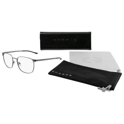 GUNNAR kancelářske/herní brýle  MONTEREY GUNMETAL čirá skla BLF 35 GUNNAR focus