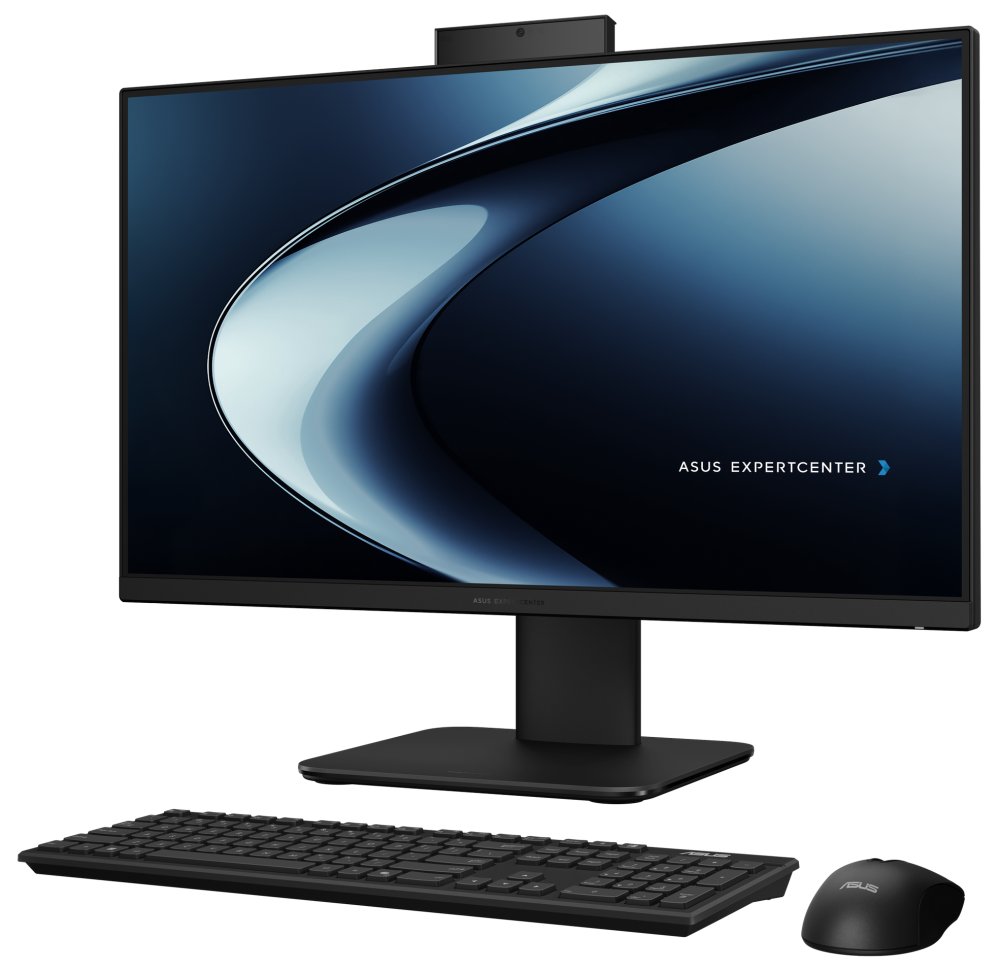 ASUS ExpertCenter P4 AiO / i3-1315U/ 8GB/ 512 GB SSD/ Intel® Graphics/ 23,8"FHD,matný/ W11H/ kbd+myš/ černý