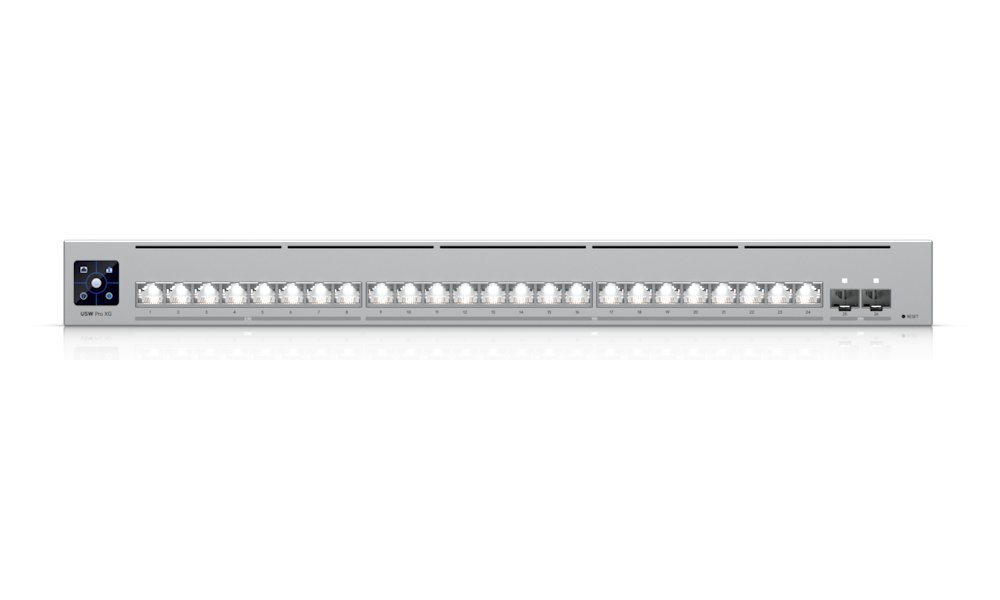 Ubiquiti UniFi Switch Pro XG 24 - 16x 10GbE, 8x 2.5GbE, 2x SFP28, Etherlighting