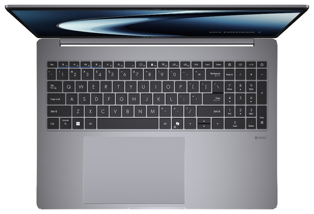 ASUS ExpertBook PM/ R7 AI 350/ 32GB/ 1TB SSD/ Radeon® Graphics/ 16"WQXGA,matný/ W11P/ šedý