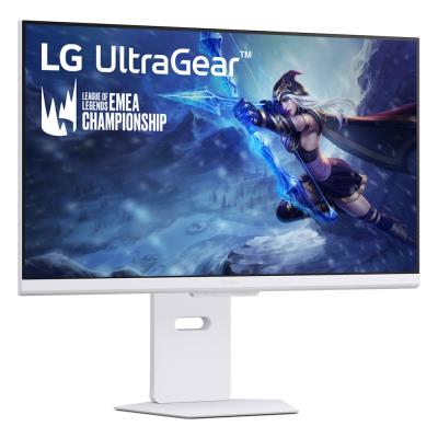 LG monitor 32G810SA-W  31,5" IPS 4K 3840x2160 / 16:9 /144Hz/ 400cdm / 1ms /DP/ USB-C 65W/2xHDMI/LAN/repro/výškově nastav