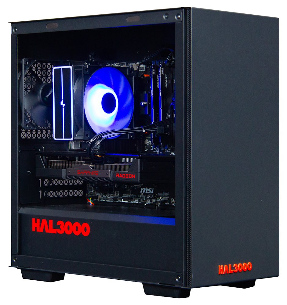 HAL3000 Online Gamer / AMD Ryzen 5 5600/ 32GB/ RX 9060 XT/ 1TB PCIe SSD/ WiFi/ W11