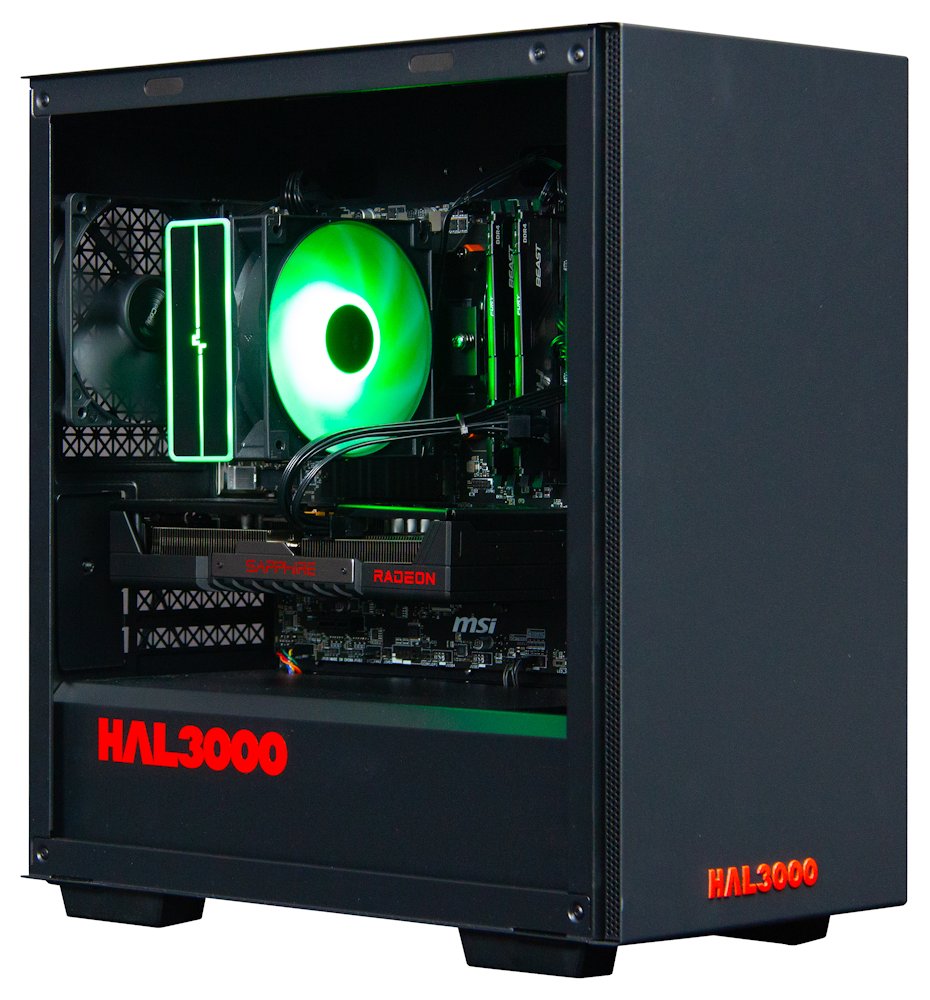 HAL3000 Online Gamer / AMD Ryzen 5 5600/ 32GB/ RX 9060 XT/ 1TB PCIe SSD/ WiFi/ W11