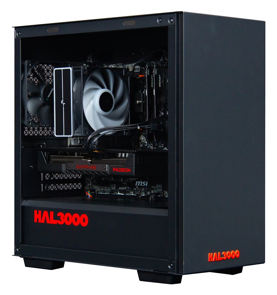 HAL3000 Online Gamer / AMD Ryzen 5 5600/ 32GB/ RX 9060 XT/ 1TB PCIe SSD/ WiFi/ W11